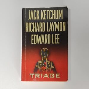 Rare OOP Horror Book -Triage by Jack Ketchum, Richard Laymon, Edward Lee